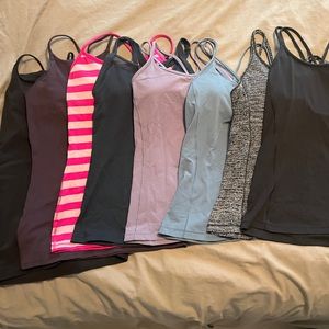 Massive bundle of lululemon tank tops!